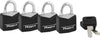 Master Lock 3/4 in. H X 3/4 in. W X 3/4 in. L Laminated Steel Padlock Keyed Alike