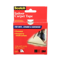 3M Scotch 1.5 ft. W x 42 ft. L Reversible Vinyl Indoor Carpet Tape (Pack of 4)