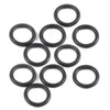 Forney 3/8 in. Dia. Rubber O-Ring 10 pk
