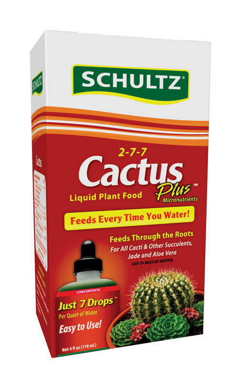 Schultz Cactus Plus Liquid Plant Food 4 oz