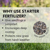 Jonathan Green Veri-Green Seeding and Sodding Lawn Starter Lawn Food For All Grasses 5000 sq ft