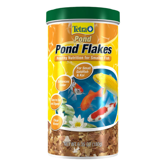 Tetra Pond 16210 6.34 Oz Pond Flaked Fish Food
