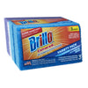 Brillo Estracell Non-Scratch Scrubber Sponge For Kitchen and Bath 4.5 in. L 3 pc (Pack of 8)