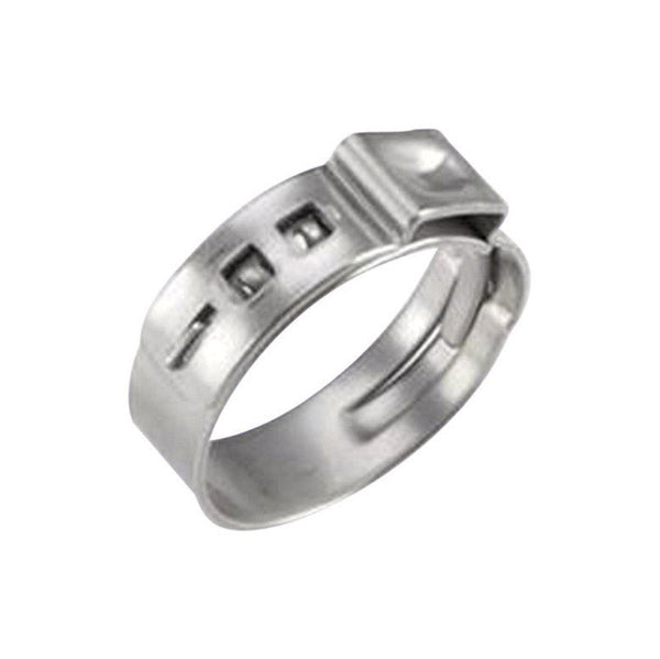Anillo de abrazadera SharkBite de 1/2 pulg. a PEX de acero inoxidable
