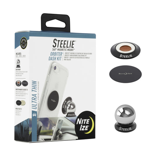 Nite Ize Steelie Black Dash Kit For All Smartphones