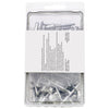 Surebonder 1/4 in. D X 1/4 in. Aluminum Rivets Silver 100 pk