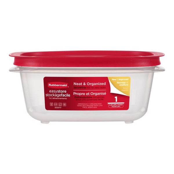 Rubbermaid 5.26 cups Food Container and Lid 1 pk (Pack of 2)