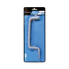 Crawford 7.66 in. L Vinyl Coated Gray Steel Medium Storage Hook 20 lb. cap. 2 pk