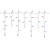 Celebrations Classic LED T5 Multicolored 100 ct Icicle Christmas Lights 6 ft.