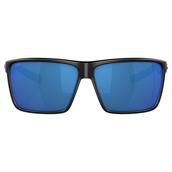 Costa Rincon Unisex Black Frame Blue Lens Polarized Sunglasses