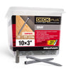Deck Plus No. 10  x 3 in. L Star Flat Head Composite Deck Screws 5 lb.