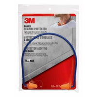 3M Blue/Orange PVC 28 dB Reusable Hearing Protector Banded Ear Plug
