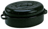 Columbian Home Graniteware Porcelain Enamel Covered Roaster 15 Black (Pack of 2)