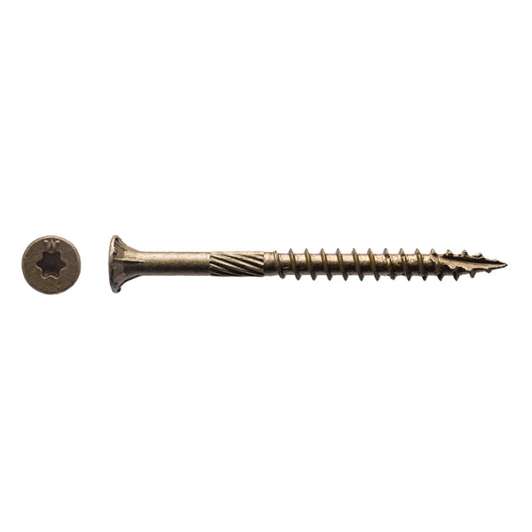 WOOD SCREWS #10 3"L