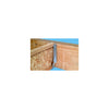 Simpson Strong-Tie IUS 11.88 in. H x 2.56 in. W 18 Ga. Galvanized Steel Joist Hanger