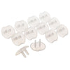 Dreambaby Clear Plastic Outlet Protector 12 pk (Pack of 6)