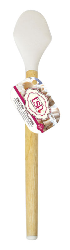 Architec TSP 14 in. L White Silicone/Wood Icing Spatula Peony (Pack of 12)