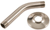 PlumbCraft Brushed Nickel 6 in. Shower Arm and Flange
