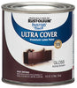 Rustoleum 1977-730 1/2 Pint Kona Brown Gloss Painter's Touch Latex Paint  (Pack Of 6)