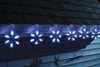 Celebrations Snowflake LED Light Set White 9 ft. 10 lights White (Pack of 8)