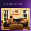 Philips A21 E26 (Medium) LED Bulb Soft White 75 Watt Equivalence 2 pk