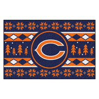 NFL - Chicago Bears Holiday Sweater Rug - 19in. x 30in.