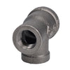 Bk Products 3/4 In. Fpt  X 1/2 In. Dia. Fpt Black Malleable Iron Reducing Tee