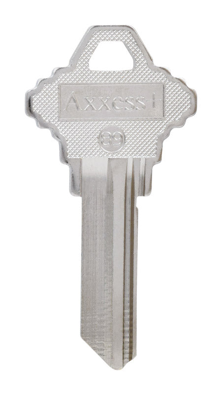 Hillman Traditional Key House/Office Key Blank 89 SC8 Single  For Schlage Locks (Pack of 4).