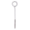 Hampton 5/16 in. x 6 in. L Stainless Steel Lag Thread Eyebolt Nut Included (Pack of 5)