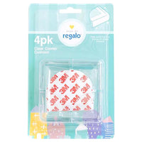 Regalo Clear Soft Rubber Corner Cushions 4 pk