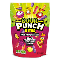 Sour Punch Bites Assorted Candy 9 oz (Pack of 12)