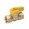 Homewerks 1/2 in. Brass FIP Gas Ball Valve