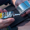 OSI GS121 White Synthetic Rubber Gutter and Seam Sealant 5 oz (Pack of 24).