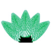 Holiday Bright Lights LED C9 Green 25 ct Christmas Light Bulbs