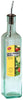 TableCraft Clear Glass/Steel Oil and Vinegar Bottle w/Pourer 16 oz