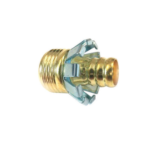 Gilmour 5/8 in. Brass Threaded Male Clinch Coupling (Pack of 10).
