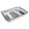 Home Plus Durable Foil 9 in. W x 13 in. L Cake Pan Silver 1 pk (Pack of 12)