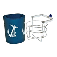 Seachoice Chrome Plated Brass Drink Holder 1 pk