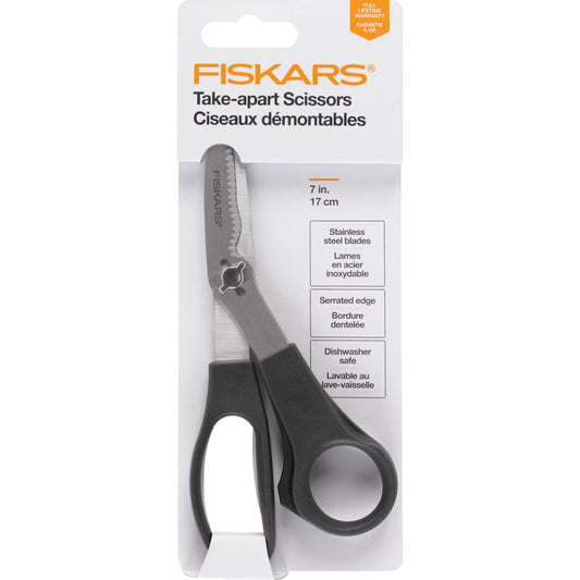 Fiskars 3 in. L Stainless Steel Kitchen Scissors 1 pc