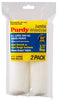Purdy White Dove Woven Fabric 6.5 in. W X 1/2 in. Jumbo Mini Paint Roller Cover 2 pk - Deal of The Week
