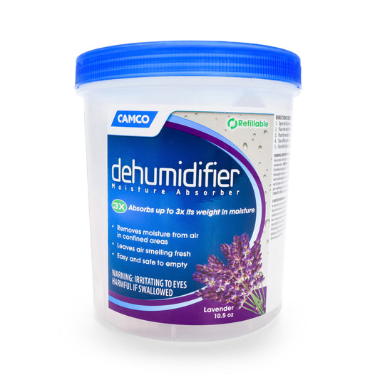 Camco Moisture Absorber and Odor Eliminator Lavender Scent 10.5 oz