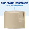 Rust-Oleum Painter'S Touch Ultra Cover Satin Fossil Spray Paint 12 Oz. (Pack Of 6)
