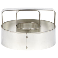 Fox Run Silver Tin Plated Steel Donut Cutter