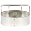 Fox Run Silver Tin Plated Steel Donut Cutter