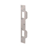 Prime-Line 11 in. H X 5-1/2 in. L Satin Nickel Steel Door Strike