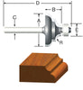 Vermont American 1 in. D X 1/8 in. X 2-1/8 in. L Carbide Tipped Cove & Bead Router Bit
