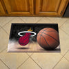 NBA - Miami Heat Rubber Scraper Door Mat