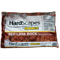 Quikrete HardScapes Red Medium Lava Rock Decorative Stone 0.5 cu. ft. Coverage