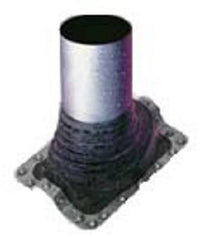 Oatey Master Flash 8 in. W X 8 in. L Metal/Plastic/Rubber Roof Flashing Black - Deal of The Week