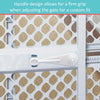 North States Gray 26 in. H X 26-42 in. W Plastic Child Safety Gate